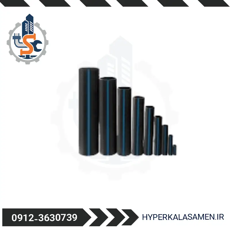 لوله اتصالات فاضلابی PE80 4 bar SDR 33 مطابق 8770 ISO | هایپر کالا ثامن